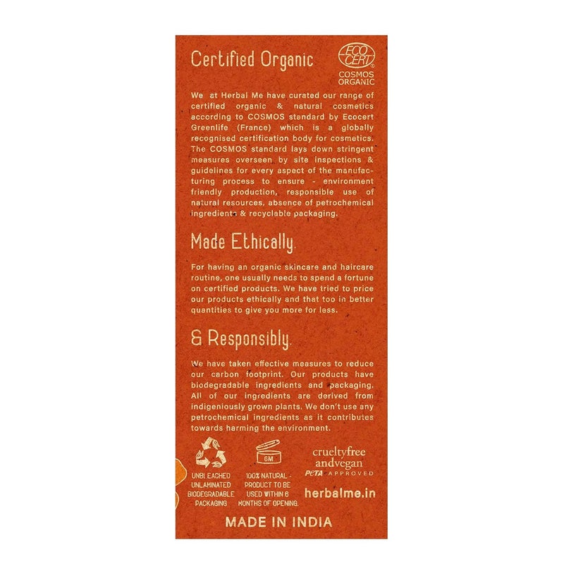 HM HERBAL ME زيت البحر النبق العضوي المعتمد من HM 100% طبيعي من الدرجة العلاجية مضغوط على البارد للبشرة والشعر 50 مل - Image 4
