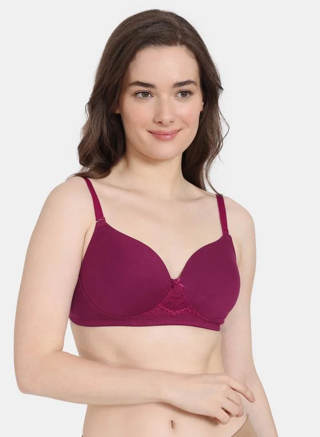 زيفامي صدريّة بالكونيت سادة بمشبك إغلاق من زيفامي