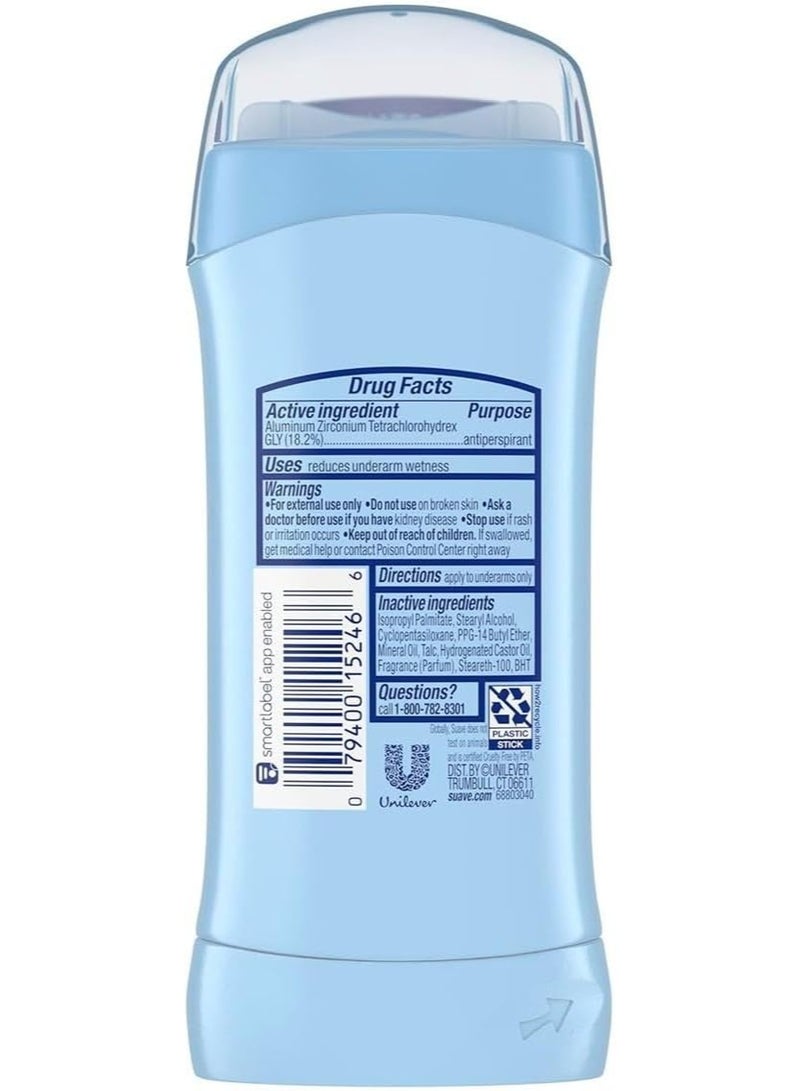 Suave 24 Hour Protection Invisible Solid Antiperspirant Deodorant, Tropical Paradise 74g 2PC - Image 4