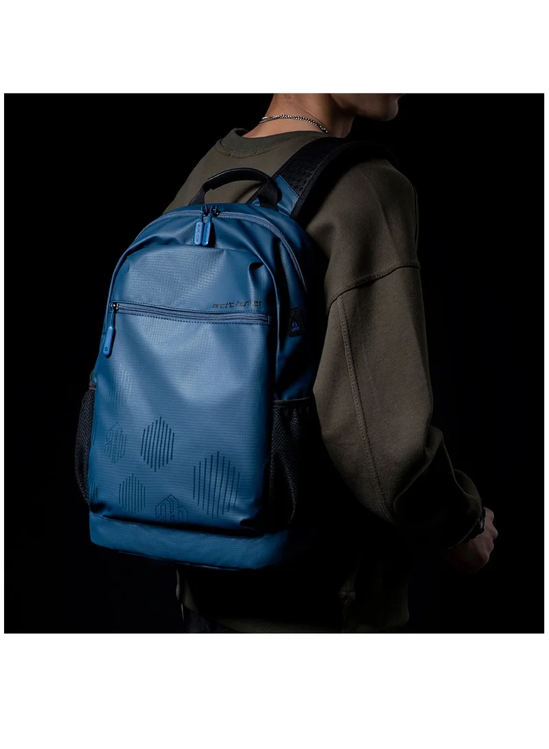 ARCTIC HUNTER Travel Backpack Large Capacity Laptop Backpack Men and Women Business Travel Bag School Bag Multifunctional B00489 Blue