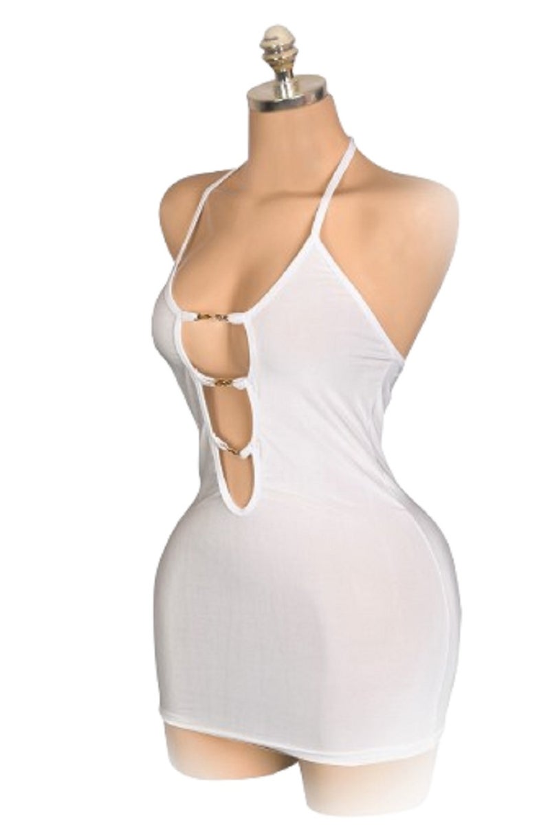 MANIKAN MANIKAN Women's O-Neck Sleeveless dress with soft lycra material  - Image 3