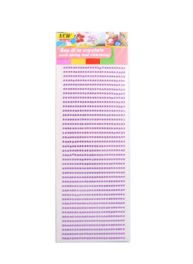 646 Pieces Crystal Tattoo Sticker For Face and Body - Image 1