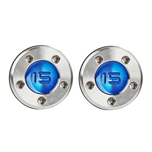 Gofotu 2pcs 5g/10g/15g/20g/25g/30g/35g/40g Golf Custom Weights Compatible with Titleist Scotty Cameron Golf Club Putters Newport Blue (15g) - Image 1
