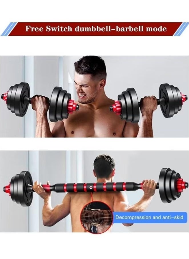 Fitness World 15kg Adjustable Dumbbell Set, Adjustable Dumbbell Set, Pair of Lightweight Dumbbells for Home Gym Equipment for Women and Men  - Image 5