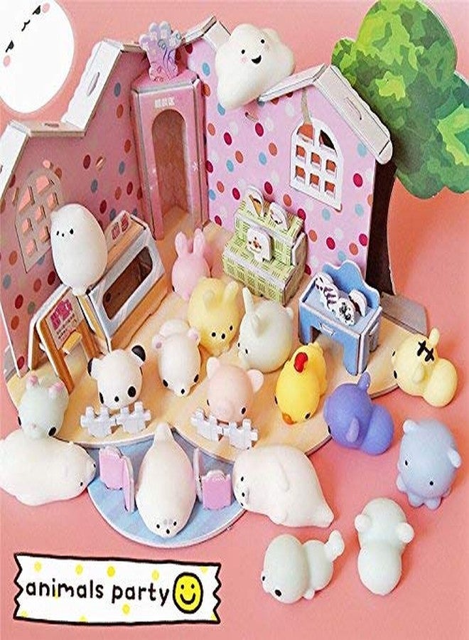 ANAB GI مجموعة ألعاب ANAB GI Squishies، 10 قطع من ألعاب موتشي سكويشي كاواي، حيوانات سكويشي مثل وحيد القرن والباندا والقط والسمكة، ألعاب سكويشي صغيرة لطيفة وناعمة، كرات تخفيف التوتر، هدايا حفلات أعياد الميلاد للبنات، هدايا للأطفال، مكافآت للأطفال، للأولاد. - Image 3