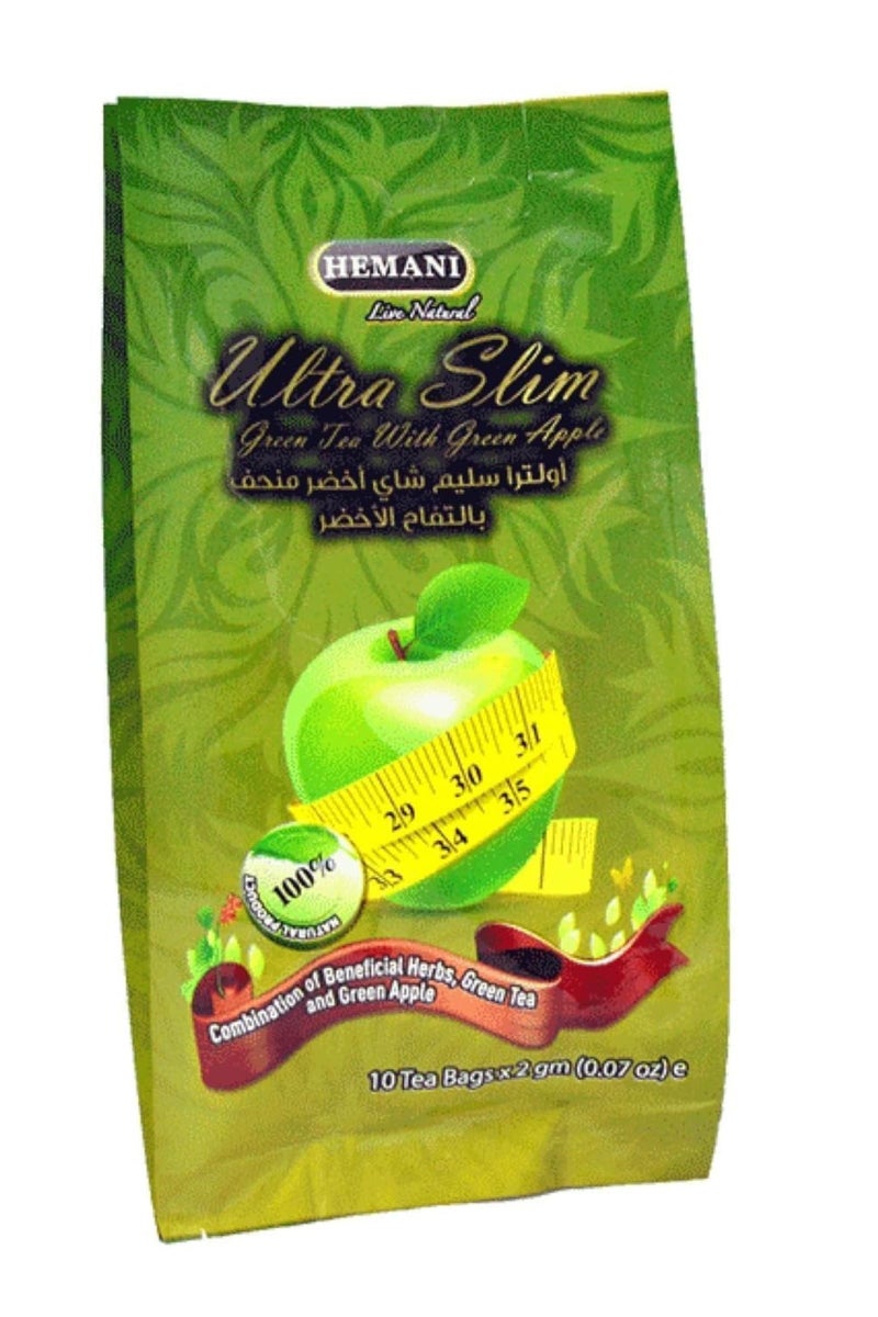 Himani Green tea for slimming, Ultra Slim with green apple, 20 grams