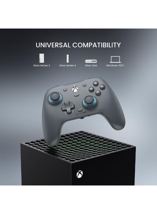 GameSir G7 SE Wired Xbox Controller for Xbox Series X|S, Xbox One & Windows PC – Hall Effect Joysticks & Hall Triggers, Plug & Play Gaming Gamepad, 3.5mm Headset Jack, Gray - Image 5