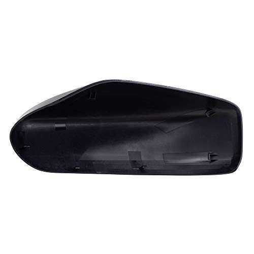 Brock Replacement Passenger Side Paint to Match Black Mirror Cover without Signal Light Compatible with 2013-2018 Altima - Image 3