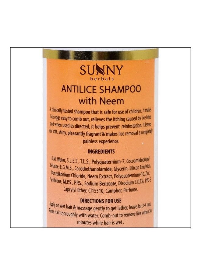 Sunny Anti Lice Shampoo(150 Ml) & Hair Pack(100Gm) ; Relieves Itching And Prevents Reinfestation ; Conditions Hair Adds Shine ; Strengthens Hair Roots ; Gives Soft Shiny & Fragrant Hair  - Image 3