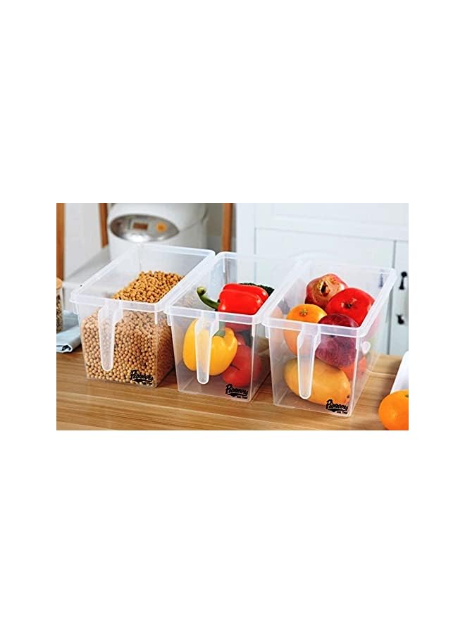 PROMASS Intl. Trad Food Storage Box with Lids Freezer Safe (Large, 3 Pieces 4.5L) - Image 3