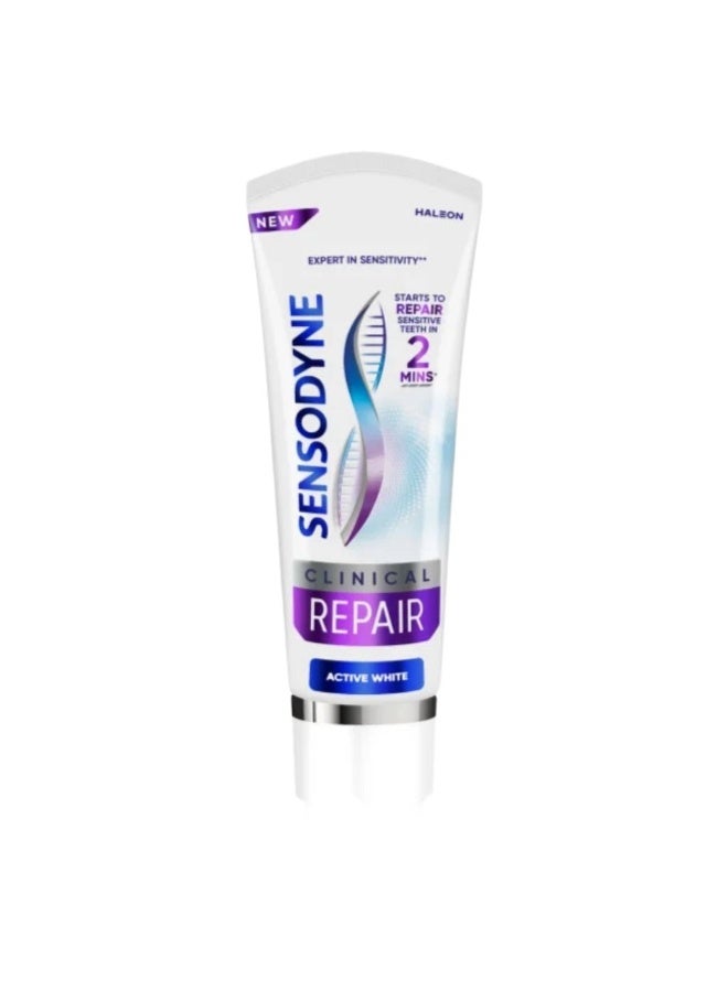 SENSODYNE TP CLINICAL REPAIR ACTIVE WHITE 75ML