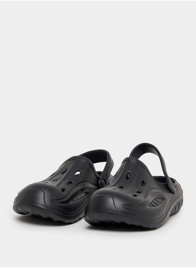 Styli Cutout Detail Slip-On Clogs  - Image 2