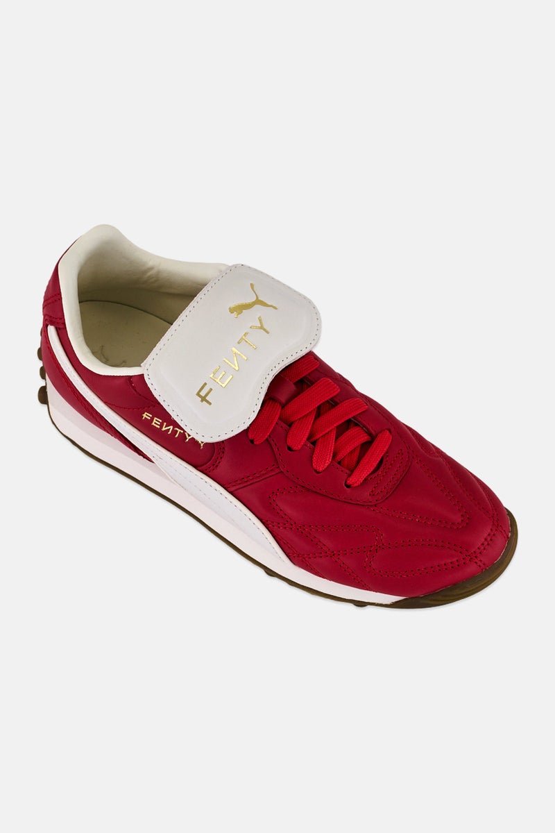 PUMA Kids Boy Avanti VL Fenty Lace Up Outdoor Shoes, Red - Image 1