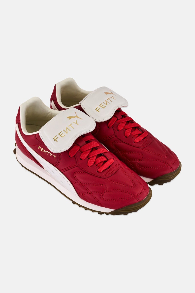 PUMA Kids Boy Avanti VL Fenty Lace Up Outdoor Shoes, Red - Image 2