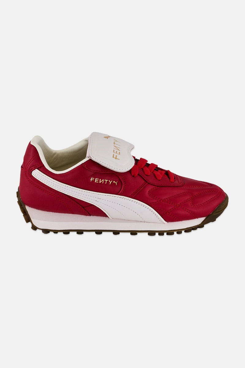 PUMA Kids Boy Avanti VL Fenty Lace Up Outdoor Shoes, Red - Image 4