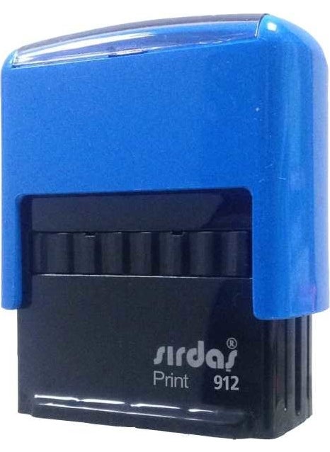 Sırdaş 912 Stamped Blue machine with Blue Felt "PHOTOCOPY" text  - Image 1