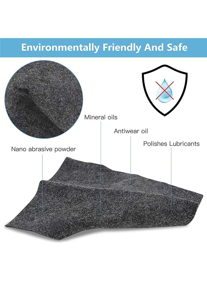 مزيل خدوش السيارة متعدد الأغراض، قطعتان من قماش نانو ماجيك لإصلاح خدوش السيارة، قماش نانو لخدوش السيارة، إصلاح خدوش طلاء السيارة، سهل إصلاح خدوش الطلاء الصغيرة والمتوسطة - Image 5