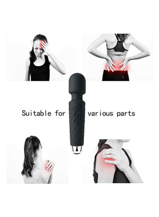 Handheld Wireless Deep Tissue Body Massager black - view 5