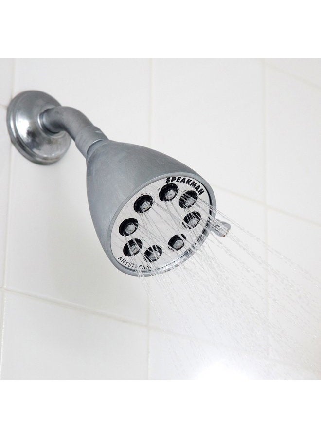Speakman , Polished Chrome S-2251-E2 Signature Brass Ion Anystream Multi-Function Shower Head, 2.0, 2 GPM - Image 4