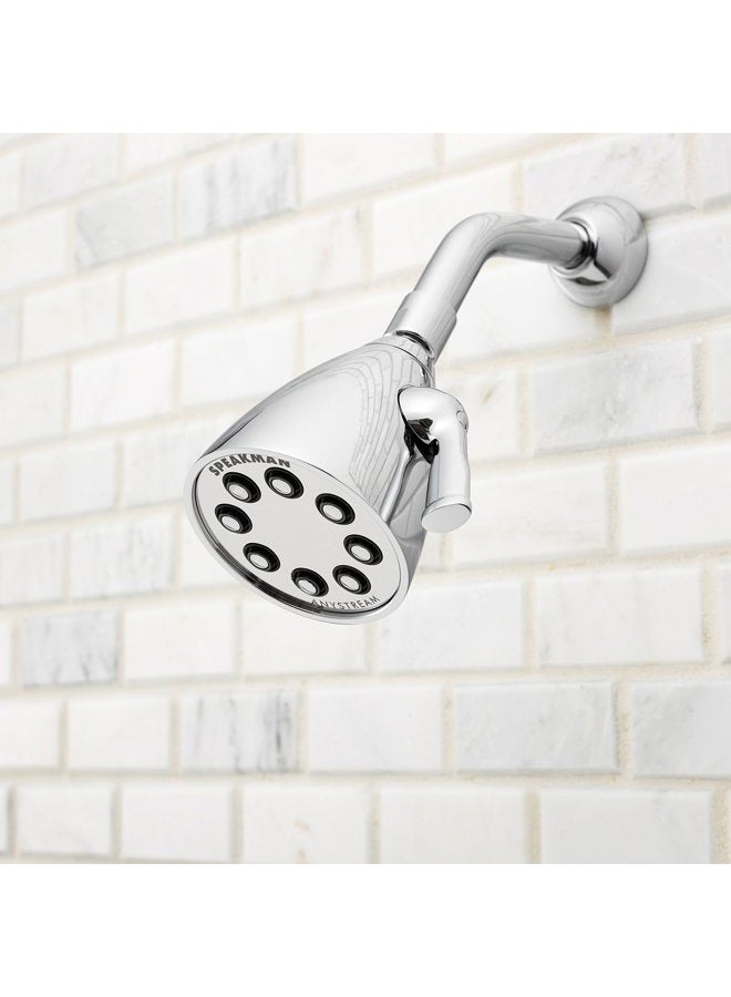 Speakman , Polished Chrome S-2251-E2 Signature Brass Ion Anystream Multi-Function Shower Head, 2.0, 2 GPM - Image 3