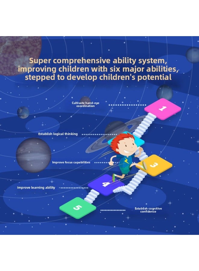 حفر علم الآثار ثمانية كواكب من النظام الشمسي، استكشاف القمر الأحفوري، ألعاب الأطفال، تعليم العلوم، أسرار العلوم الشعبية للكون، اللون: لغز الكون، نسخة بلاستيكية (7 كرات + يد أرنب) - Image 3