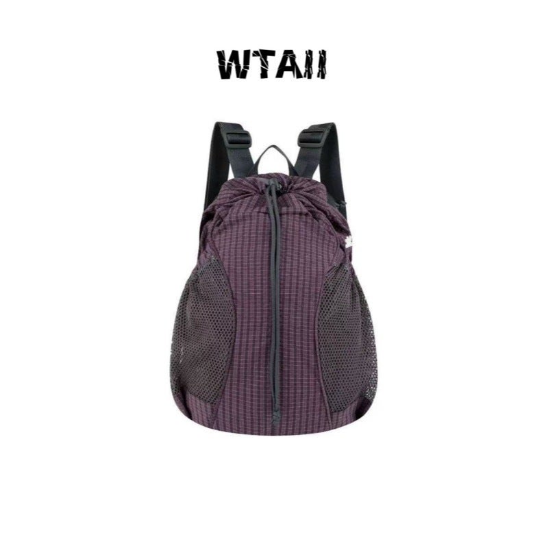WTAII Drawstring Travel Gym Backpack - Image 3