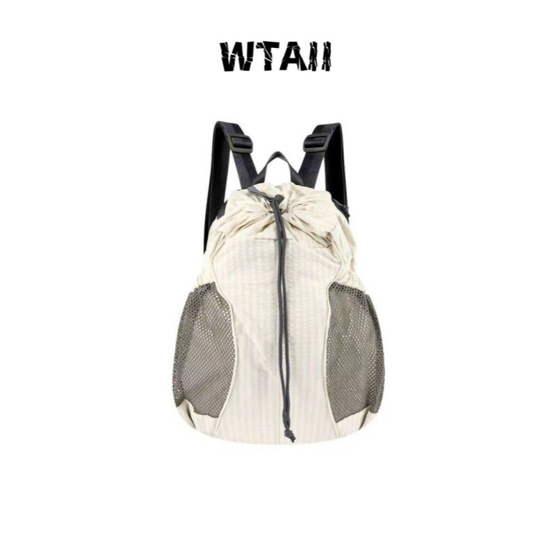 WTAII Drawstring Travel Gym Backpack - Image 2