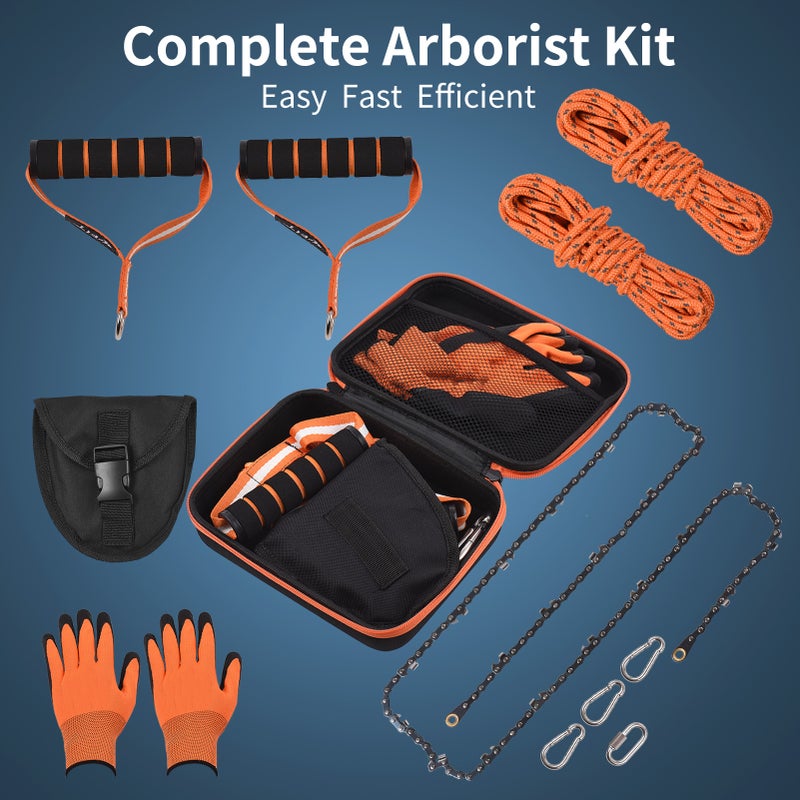Hand Saw Kit Multi-function Saw Set Portable Manual Saw Tool Woodworking Saw Kit Compact Versatile Hand Saw Precision Cutting Saw - DIY Woodworking Tools - Image 3