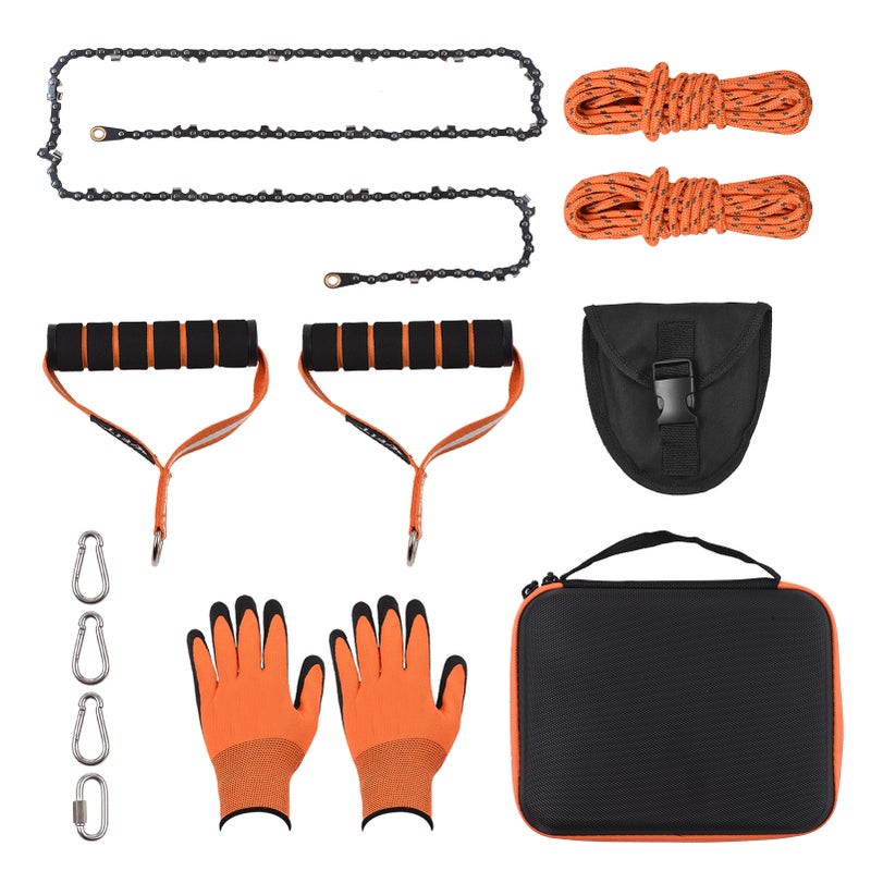 Hand Saw Kit Multi-function Saw Set Portable Manual Saw Tool Woodworking Saw Kit Compact Versatile Hand Saw Precision Cutting Saw - DIY Woodworking Tools - Image 1