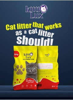 KITTILUX Cat Clumbing Litter Unscented  - Image 3