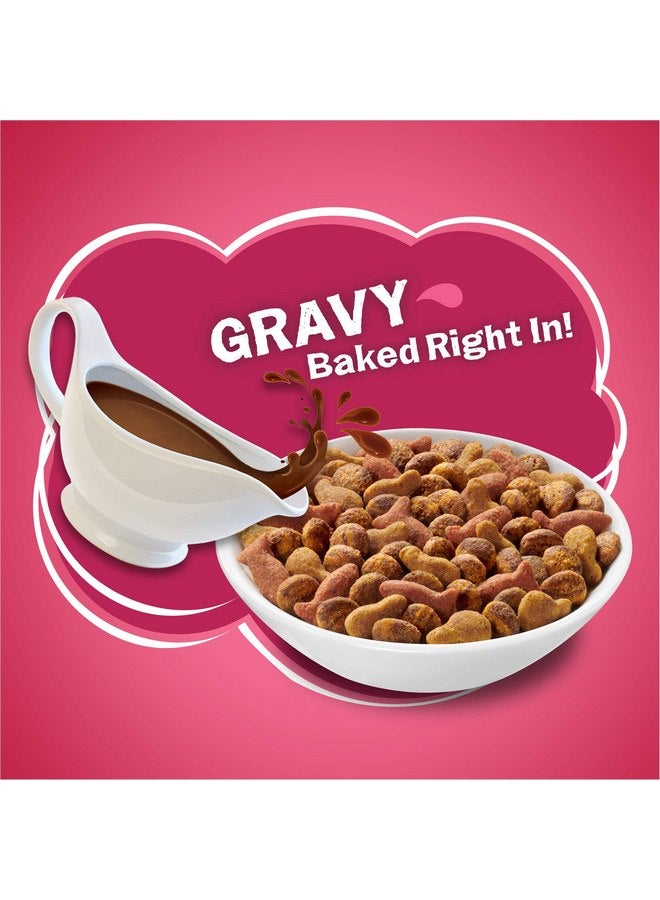 فريسكس طعام القطط الجاف Purina Friskies، Gravy Swirlers - كيس 3.15 رطل - Image 2