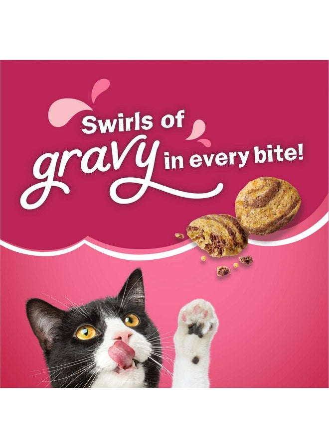 فريسكس طعام القطط الجاف Purina Friskies، Gravy Swirlers - كيس 3.15 رطل - Image 4