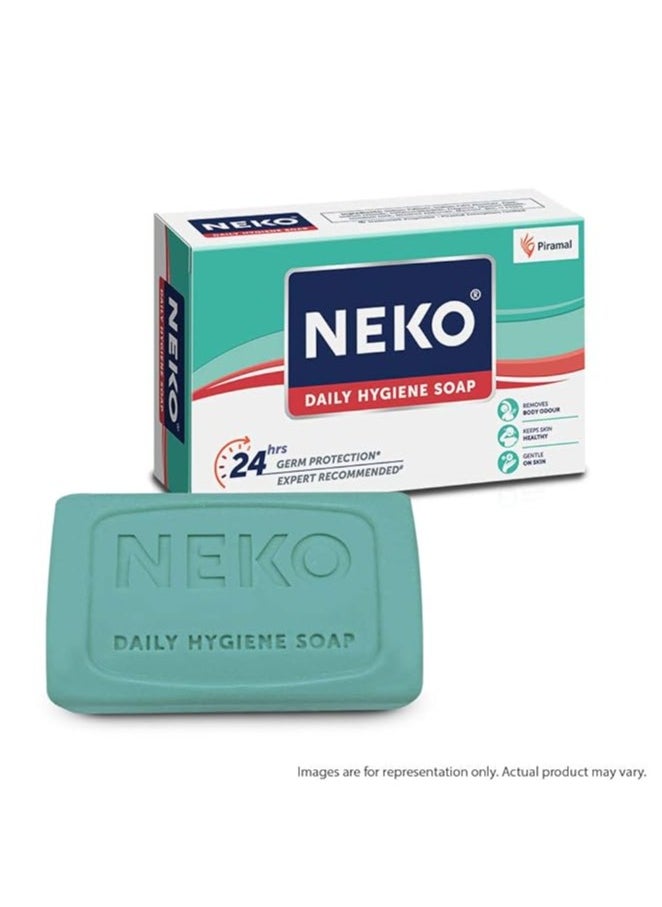 Neko Daily Hygiene Soap, 24 hours Germ Protection, 100g, Pack of 4