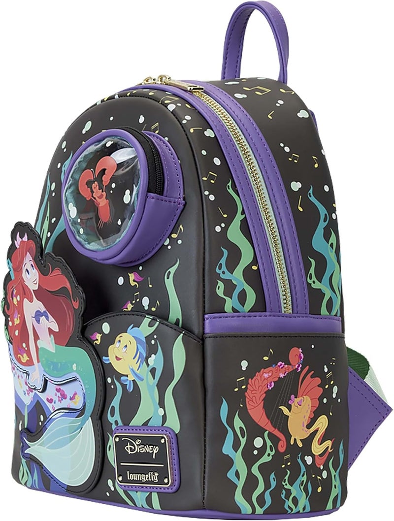 Loungefly Loungefly Disney The Little Mermaid 35th Anniversary Life is the Bubbles Mini Backpack - Image 2
