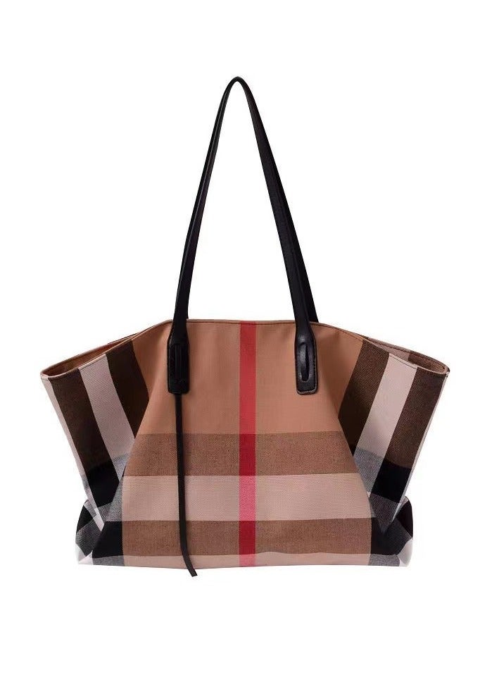 Women PU Leather Tote Bag Large Capacity Shoulder Bags Handbag Satchels for Women, School, Teens  - Image 1