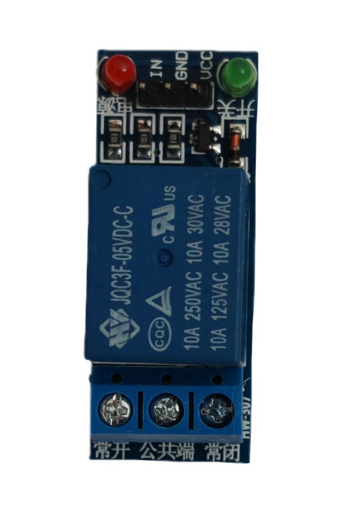 Relay Module 5VDC 1-Channel, compatible with Arduino, ESP, Raspberry Pi