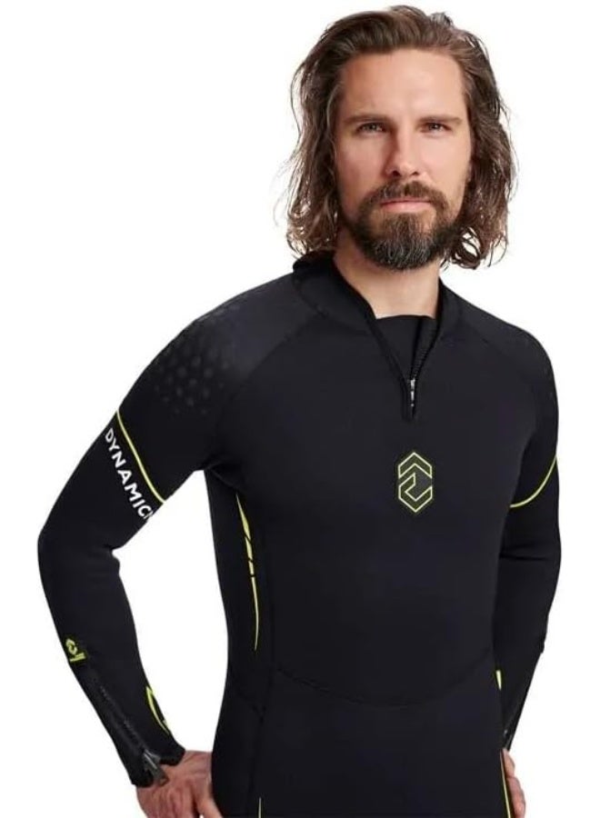 DYNAMICNORD DYNAMIC NORD diving FULLSUIT MEN 3MM SL-31 BLACK/YELLOW - Image 3
