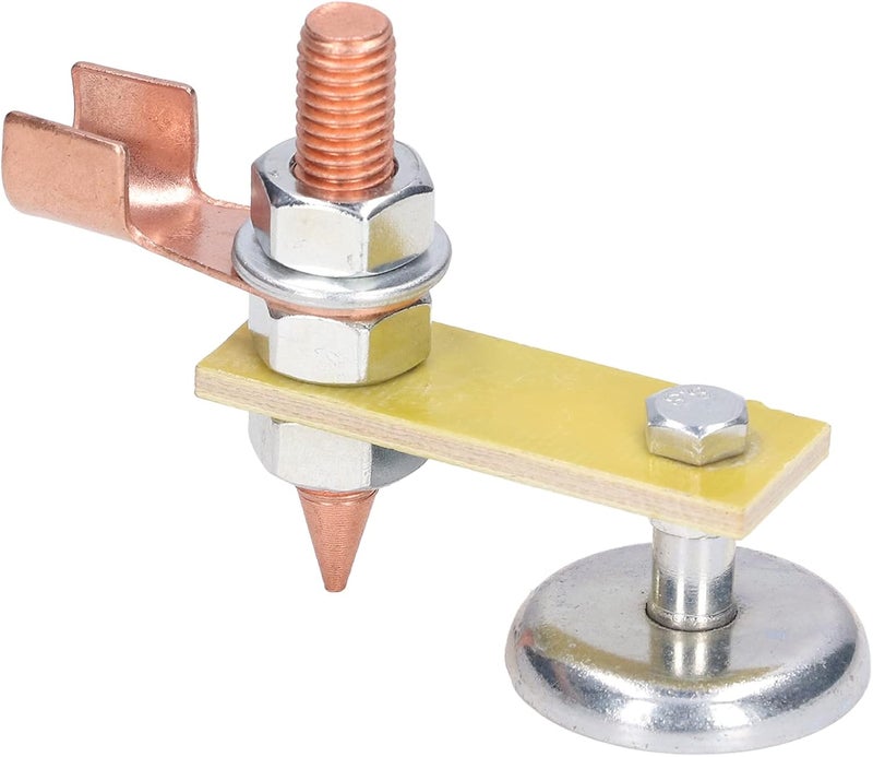 Zerodis Welding Support Clamp Clamps Adjustable Strong Magnet Holder Durable Insulation Material Multifunction Accessory For Outdoor Welding Support Clamp Magnetic Ground Clamps Portable - Image 3