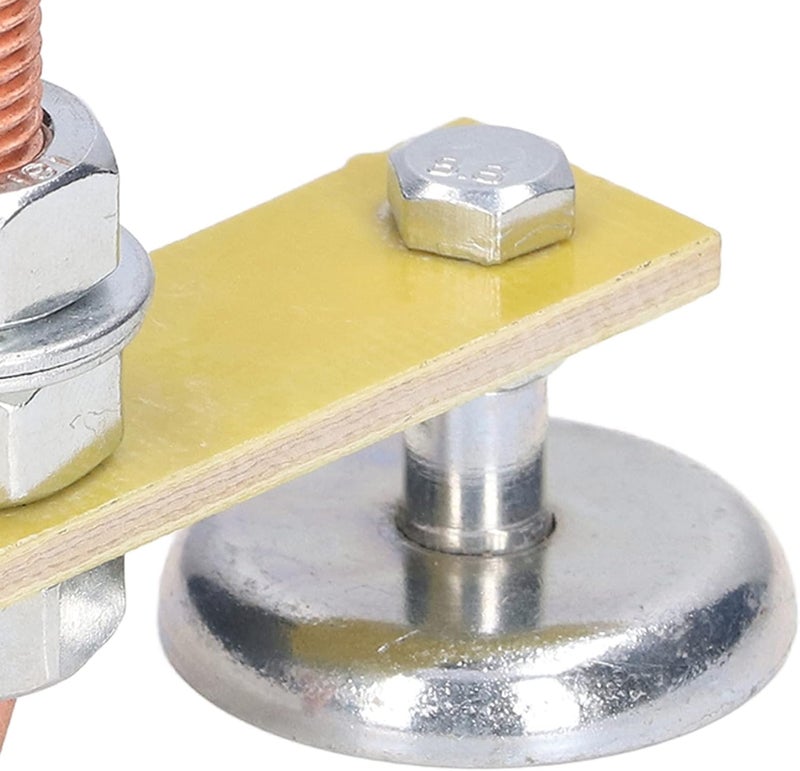 Zerodis Welding Support Clamp Clamps Adjustable Strong Magnet Holder Durable Insulation Material Multifunction Accessory For Outdoor Welding Support Clamp Magnetic Ground Clamps Portable - Image 2