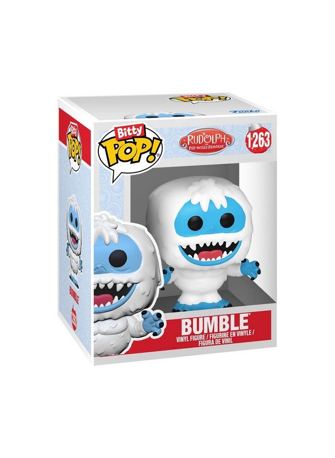 Funko Bitty Pop! Rudolph: Mini Collectible Toys 4-Pack - Bumble™, Yukon Cornelius™, Rudolph®, & Mystery Chase Figure (Styles May Vary) - Image 4