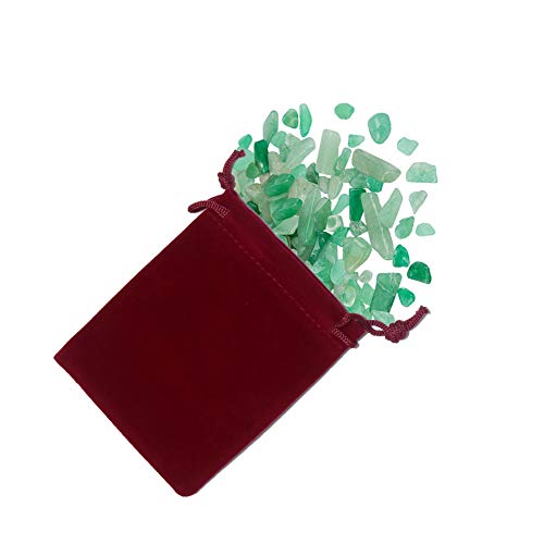 HRX Package Mini Velvet Gift Bag with Drawstring,20PCS Burgundy Red Velvet Cloth Jewelry Pouches (3x4 inches) - Image 5