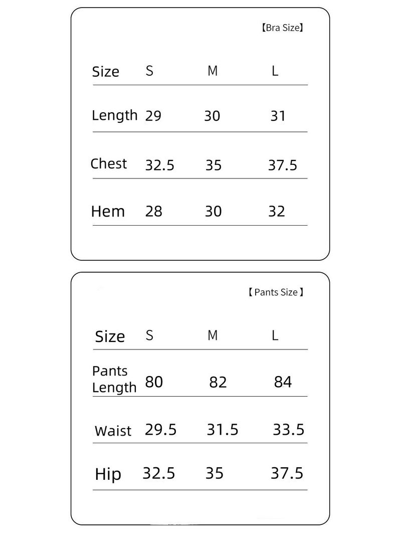 Women's Yoga Fitness Sports Bra Shorts Set - Image 4