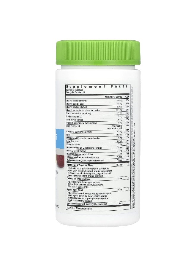 Rainbow Light, Certified Men's Multivitamin, 120 Capsules (Packaging may vary) - Image 2