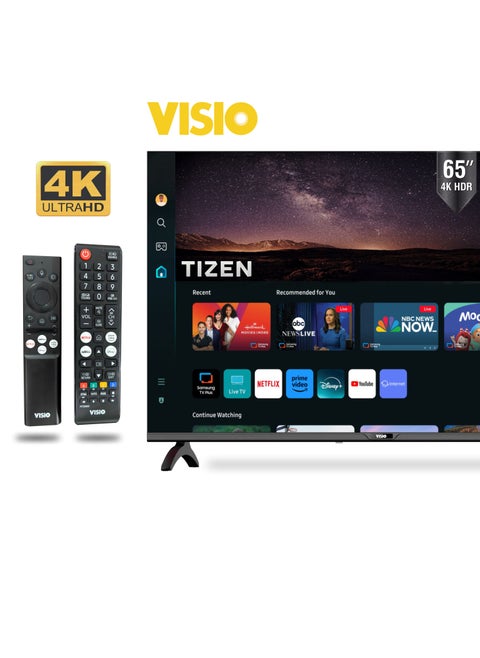تلفزيون فيزيو الذكي 65 بوصة بدقة 4K فائقة الوضوح بتقنية تايزن | بدون إطار | MEMC | صوت دولبي | 65VSSU3TIZEN