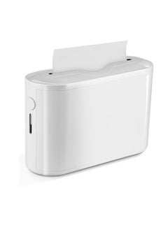 Generic Countertop Paper Towel Dispenser, Multifold Hand Towel Dispenser, 200 Sheets Refill Reminder Hand Paper Towel Dispenser, Napkin Dispenser for Kitchen, Bathroom, Toilet, Bedroom, White  - Image 1