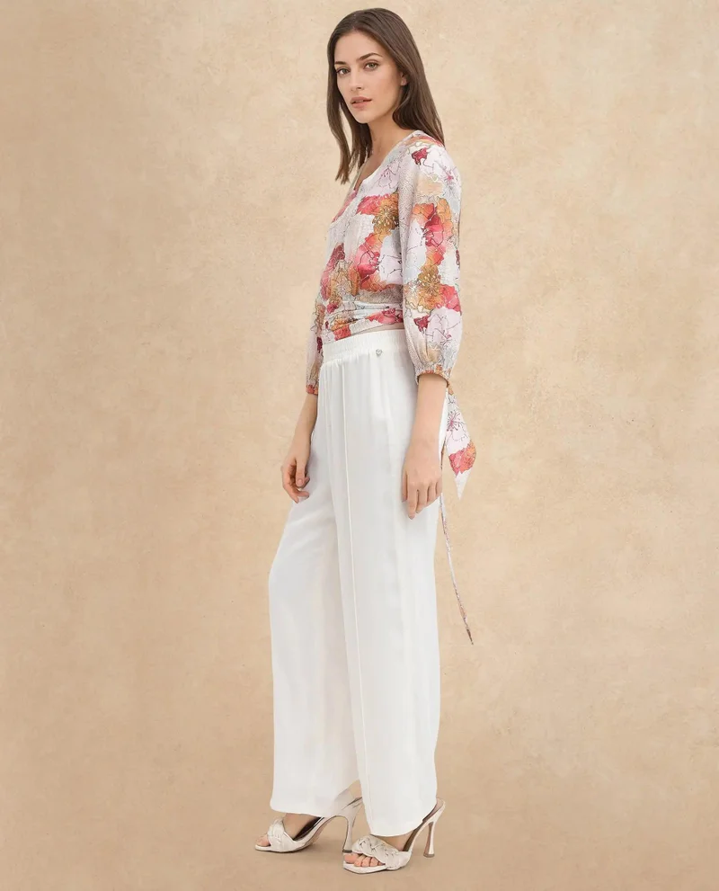 Rareism Women's Floral Printed Top