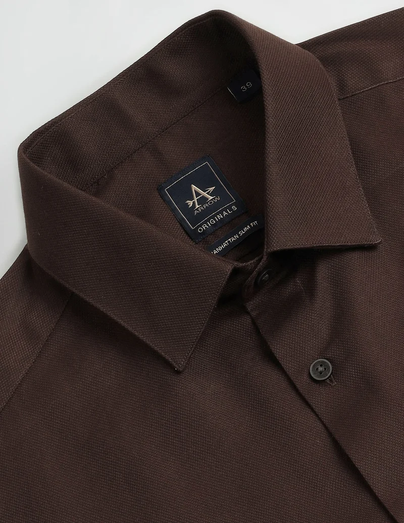 Arrow Pure Cotton Slim Fit Shirt