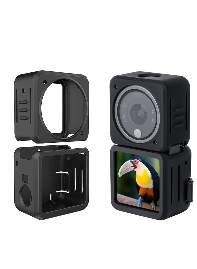 KASTWAVE Protective Cover for DJI ACTION 2, Split-Type Silicone Case Scratch-Proof Sleeve for ACTION 2 Dual-Screen Combo Camera Accessories (Dual-Screen Version) - Image 1