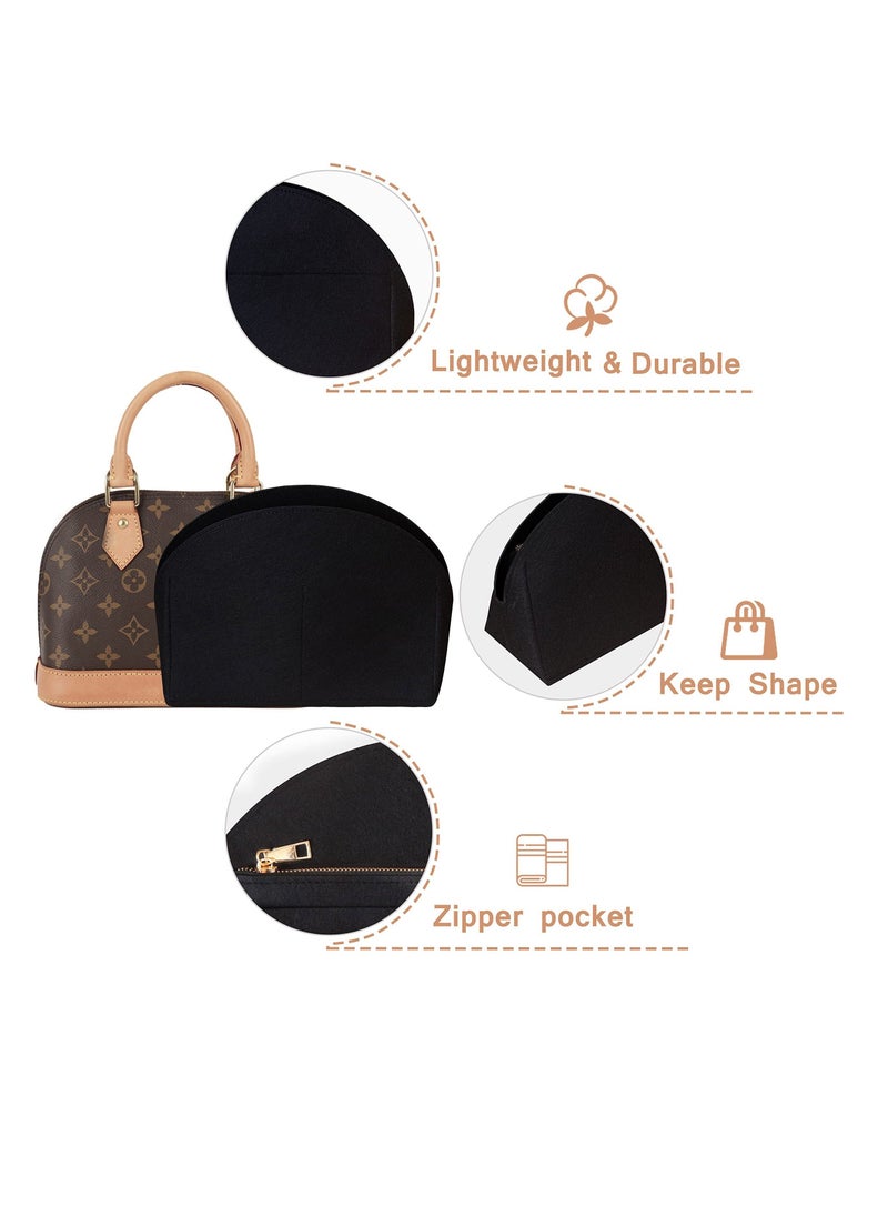 Generic Sturdy Purse Insert Organizer Bag in Bag Handbag, Tote Organizer, Inside Tote Pocketbook Women, Purse Insert Fits Alma BB PM Insert Tote Organizer for Women Purse Liner Purse in Purse  - Image 5