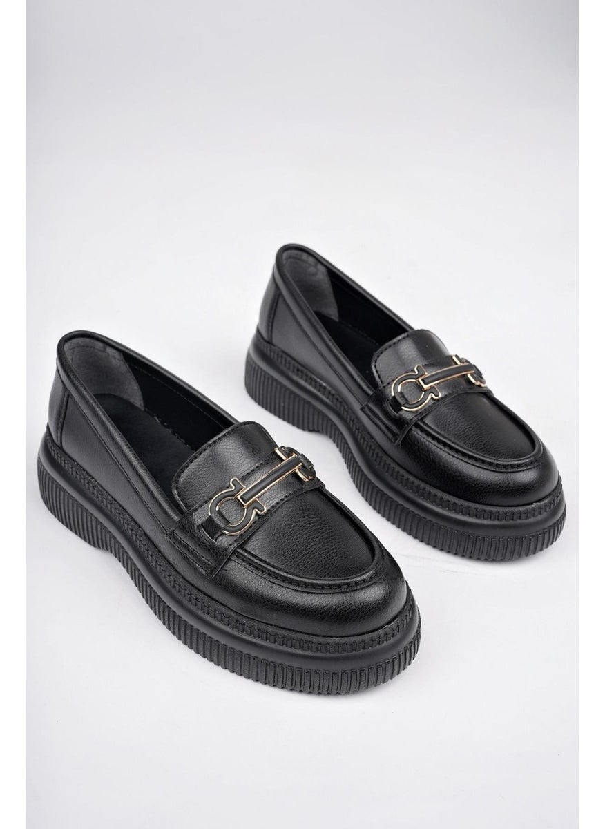 muggo Pegula Guaranteed Women's Loafer Thick Sole Daily Casual Comfortable Shoes  - Image 3